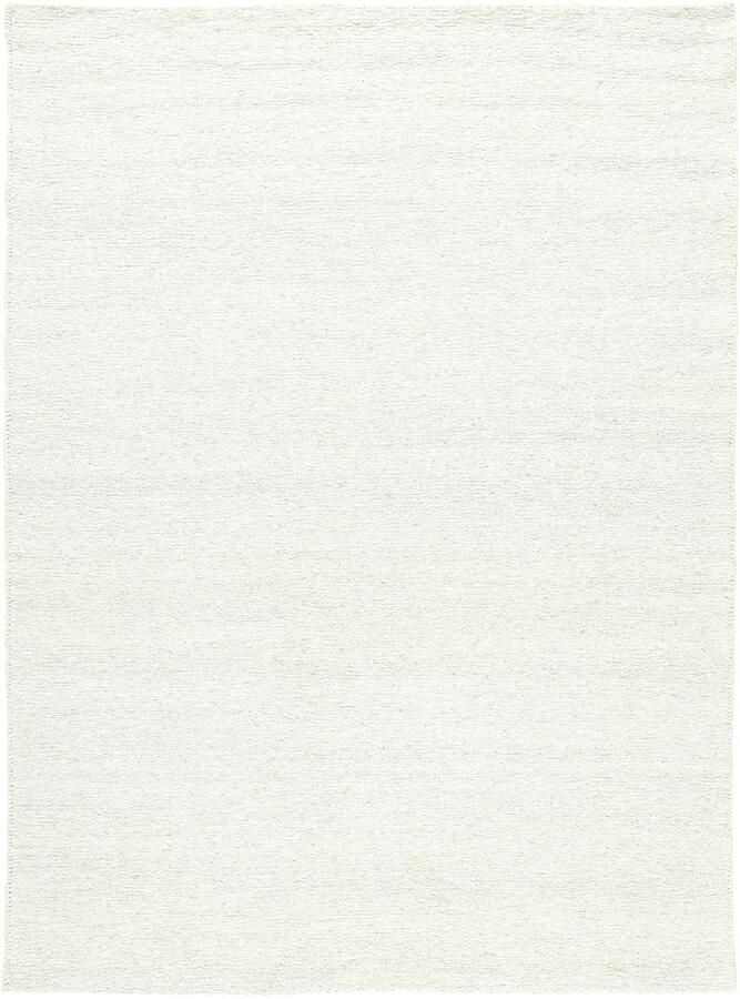 Lino Sera Ivory Sumack Tapijt 250x350cm – 100% Handgesponnen Wol Natuurlijk Vloerkleed – Vlakgeweven – Laagpolig Tapijt Woonkamer Eetkamer Slaapkamer