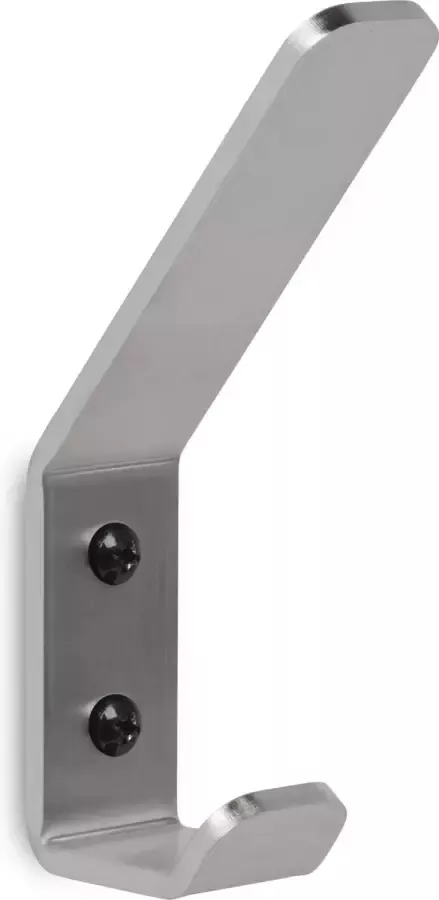 LIROdesign Ophanghaak RVS Industriële kapstokhaak Metalen wandhaak – Ophanghaak