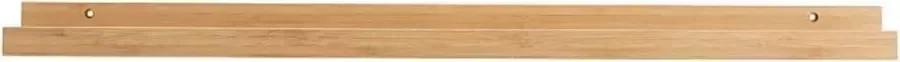 Lisomme Juul houten wandplank bamboe 75 x 10 cm - Foto 1