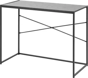 Lisomme Vic houten bureau zwart 100 x 45 cm