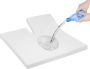 Litalente Splittopper Beschermer Waterdicht molton Hoeslakenbadstof Antibacteriëel Rondom Elastiek Wit Waterdichte Matras Beschermer Incontinentie Matrasbeschermer 180 x 220 200 GSM - Thumbnail 2