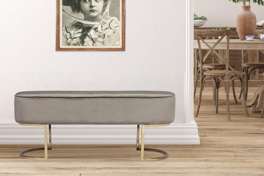 Kayoom Zitbank Athea comfortabele bekleding met maximaal zitcomfort comfortabel elegant zachte stofbekleding verschillende kleurvarianten (1 stuk)