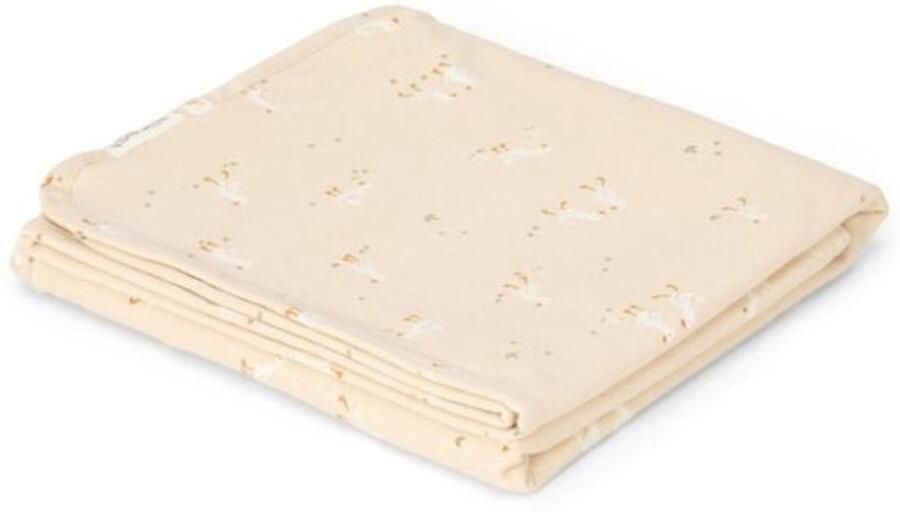 Little Dutch Ledikant deken Beige Little Goose Moon & Stars