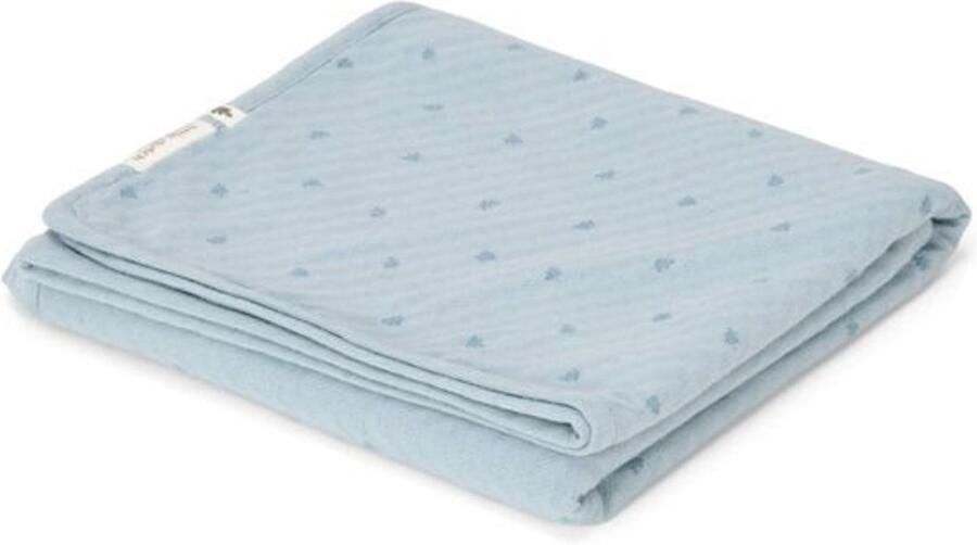 Little Dutch Ledikant deken Blauw Essentials