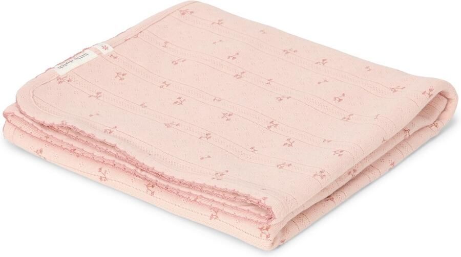 Little Dutch Ledikant deken Roze Essentials