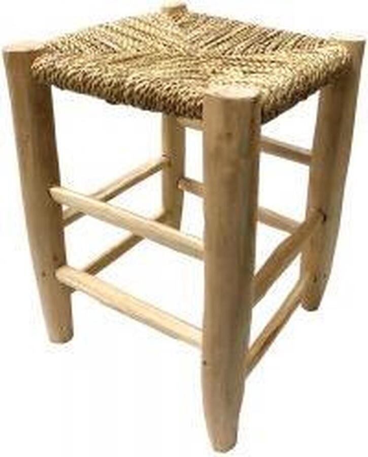 Little Lofts Marokkaanse Rattan Kruk