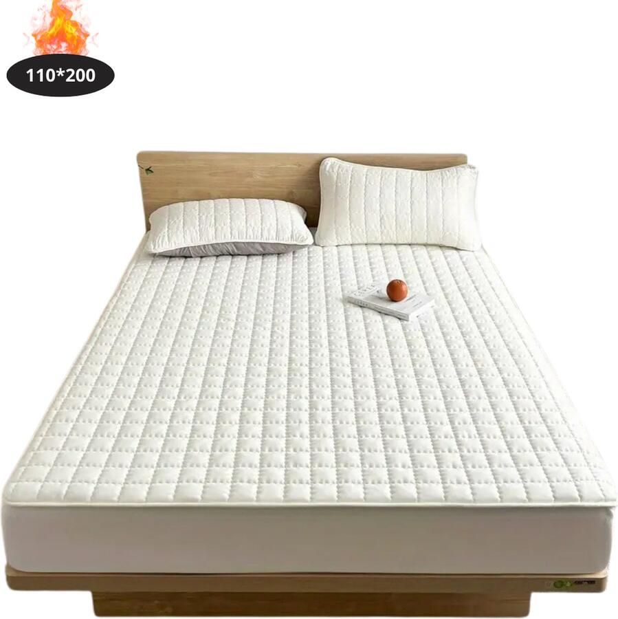 Nivard Waterdicht Hoeslaken Beddengoed Fitted Sheet Bed Wit 110x200
