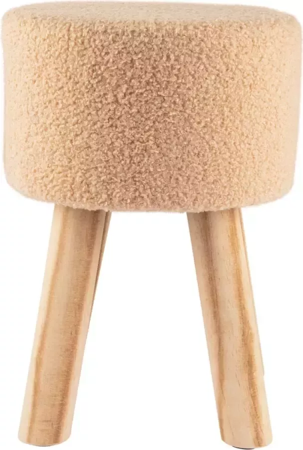 Livarno home krukje Teddy met grenen poten