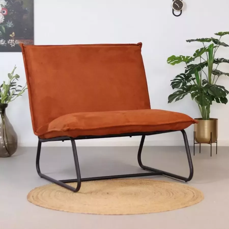 Bronx71 Livin24 Moderne Fauteuil Beckett Cognac - Foto 3