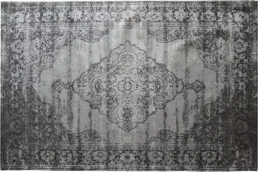 Livingfurn Brix Kelly Dove Grey vloerkleed 170x240 cm katoen