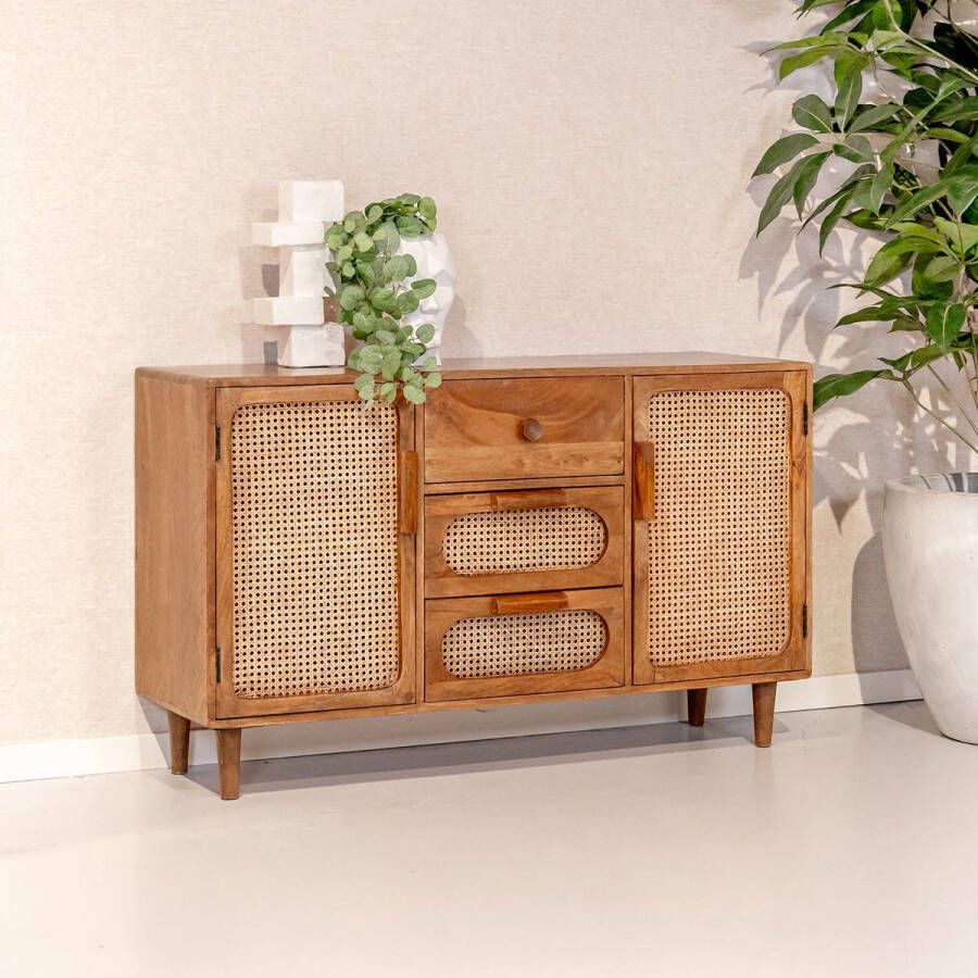 Livingfurn Dressoir Brix June Naturel Mangohout