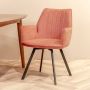 Livingfurn Eetkamerstoel Louise Blush - Thumbnail 2