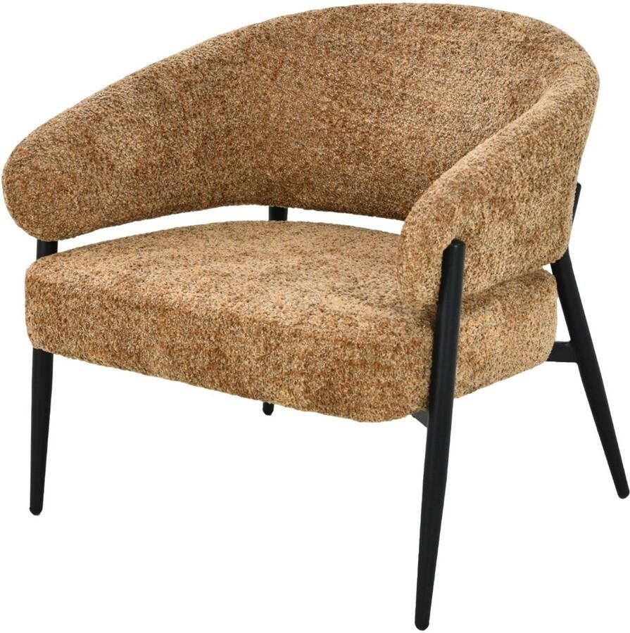 Livingfurn Fauteuil Dilan Venga Cognac 72.5x73x75cm - Foto 2