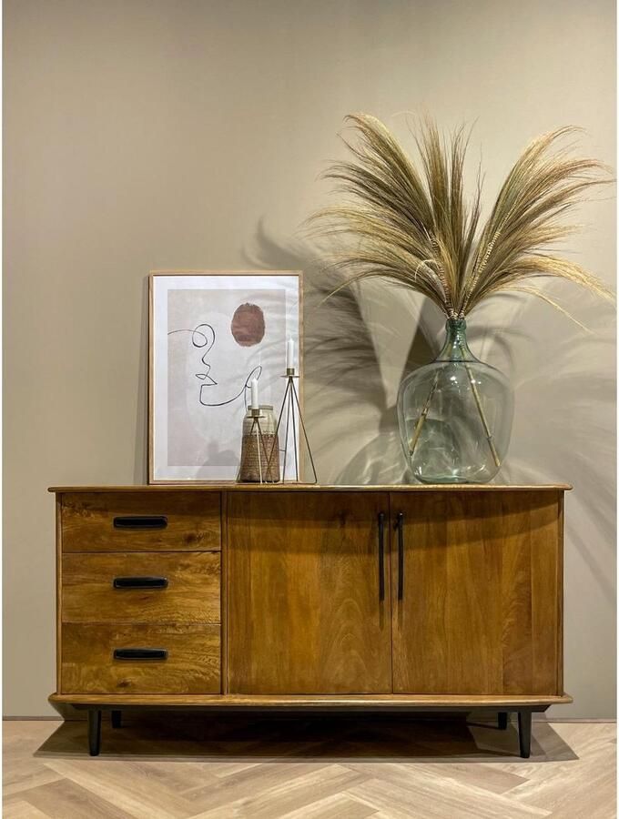 Livingfurn Dressoir Elias 152cm Mangohout - Foto 2