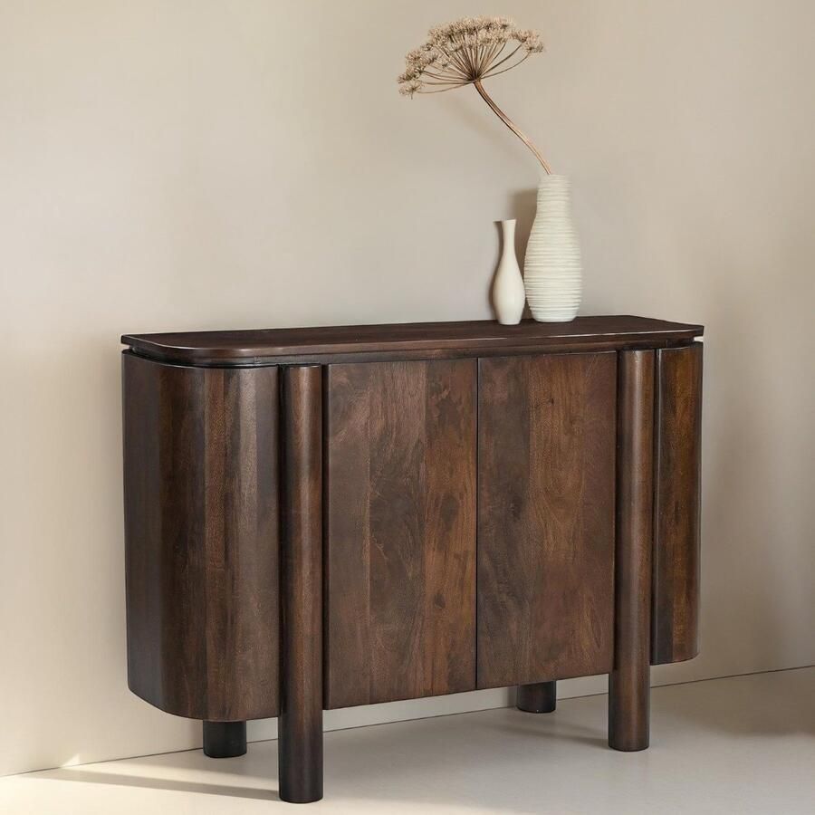 Livingfurn Dressoir Salano Mangohout 105cm Bruin