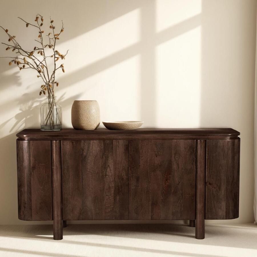 Livingfurn Dressoir Salano Bruin Mangohout