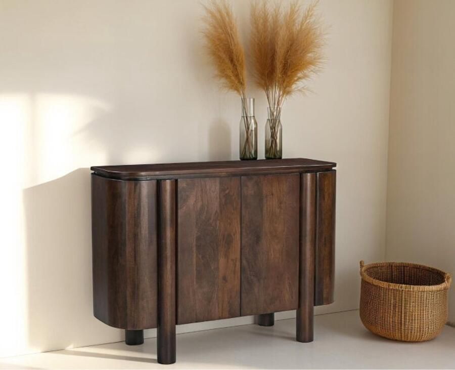 Livingfurn Dressoir Salano Mangohout 105cm Bruin - Foto 2