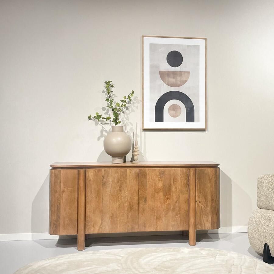 Livingfurn Dressoir Salano Naturel Mangohout