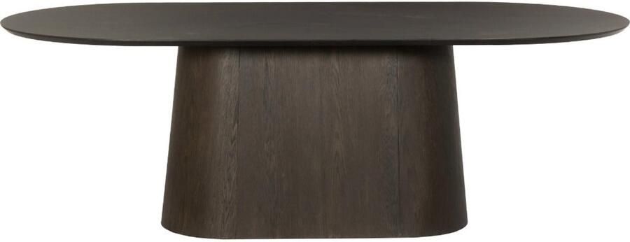 Livingfurn Eettafel Tobago Bruin Eiken fineer