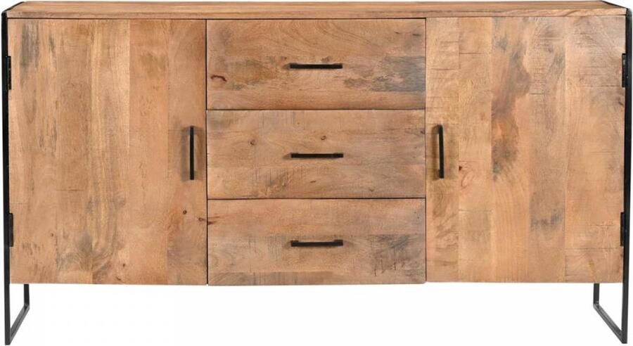 Livingfurn Elin dressoirs 150 cm mangohout naturel