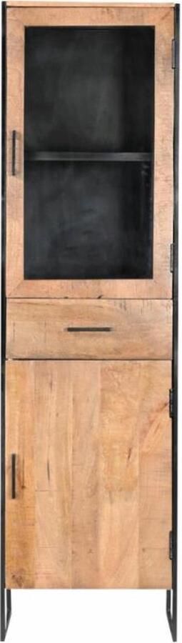 Livingfurn Elin stellingkasten 50 cm mangohout naturel