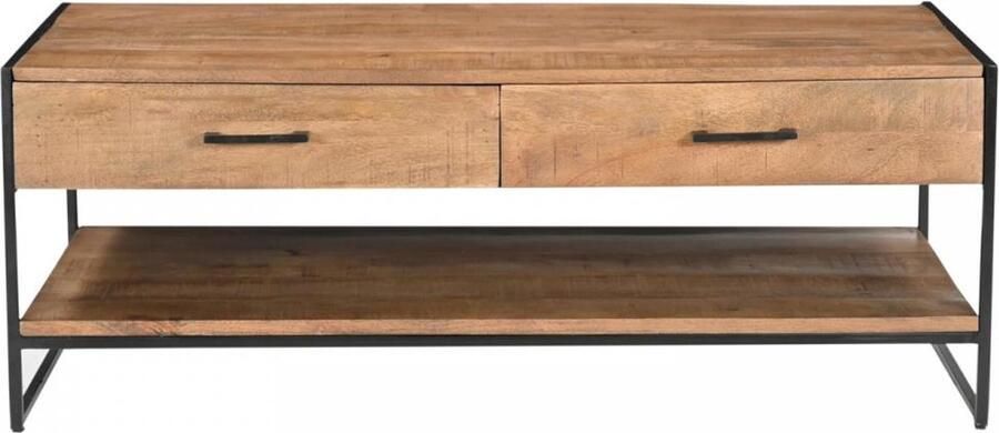 Livingfurn Salontafel Elin Mangohout 120 x 55cm Bruin