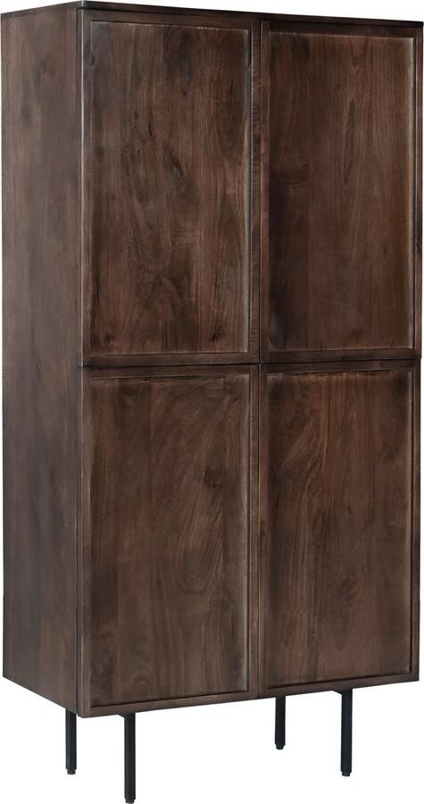 Livingfurn Opbergkast Elan Brown Mangohout 170 x 90cm Bruin - Foto 2