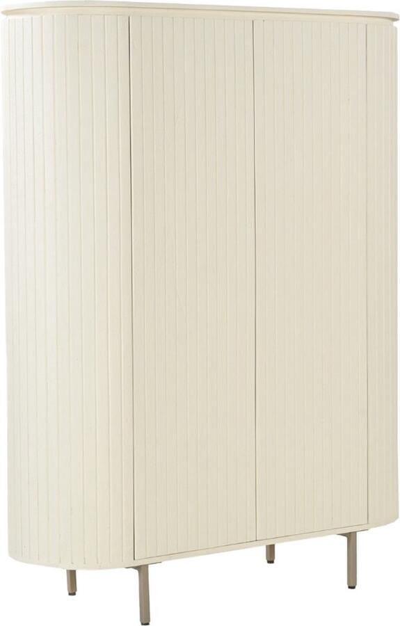 Livingfurn Opbergkast Patou Mangohout 150 x 115cm Beige