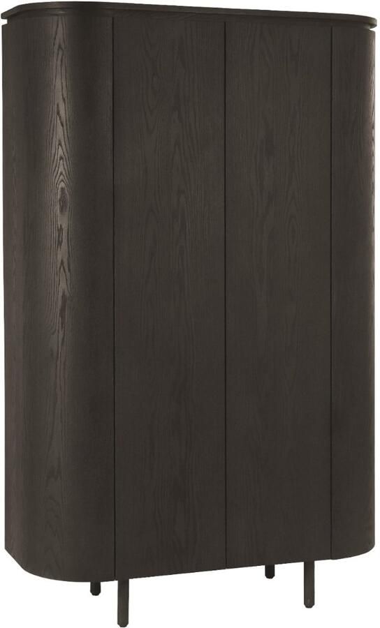 Livingfurn Kabinet Tobago Bruin Eikenfineer 115x43x180cm