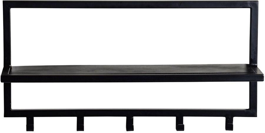 Livingfurn Kapstok Brix Zwart Mangohout