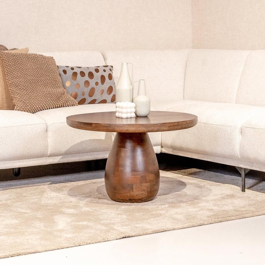 Livingfurn Salontafel Brix Troy Bruin Mangohout