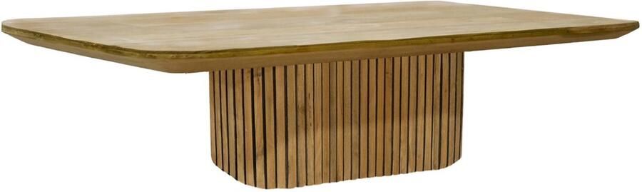 Livingfurn Salontafel Naturel Teakhout 120x70x36cm Lausanne