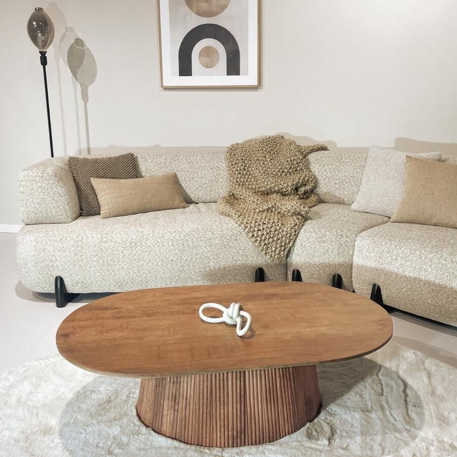 Livingfurn Salontafel Salvator Naturel Mangohout