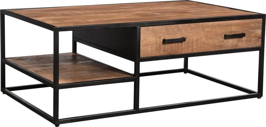 Livingfurn Salontafel Sturdy 40x70x120cm Mangohout - Foto 2