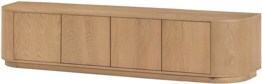 Livingfurn Tv-meubel Novero Naturel Eikenfineer 220cm