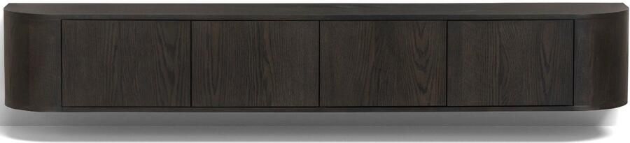 Livingfurn TV-Meubel Novero Espresso Zwevend 35x220x33cm