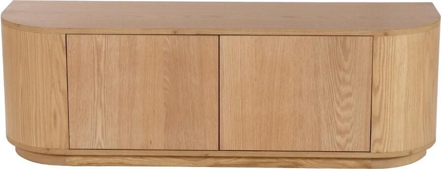 Livingfurn Tv-meubel Novero Naturel Eikenfineer 140cm
