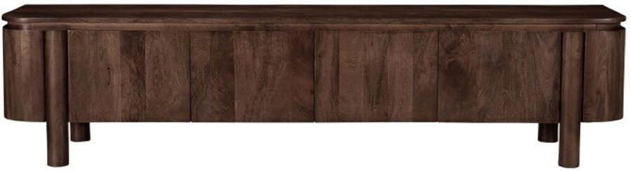 Livingfurn TV-meubel Salano Mangohout 210cm Bruin - Foto 2