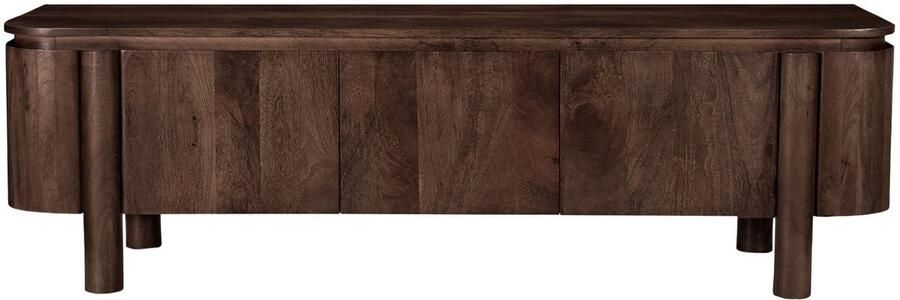 Livingfurn TV-meubel Salano Mangohout 170cm Bruin