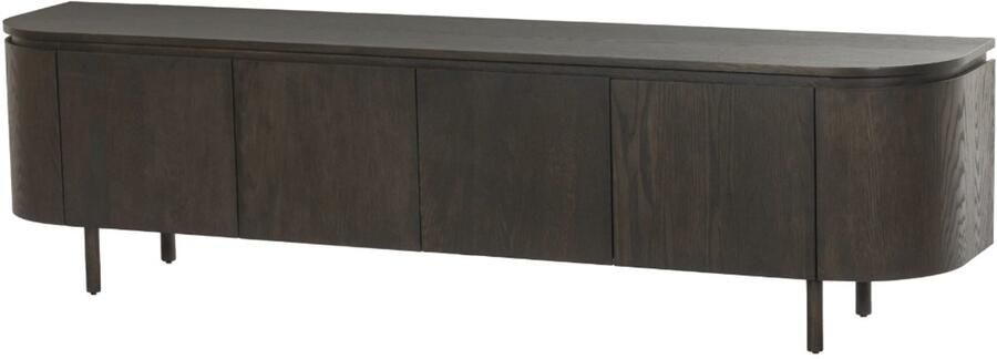 Livingfurn Tv-meubel Bruin Eikenfineer 210x43x56cm Tobago - Foto 2