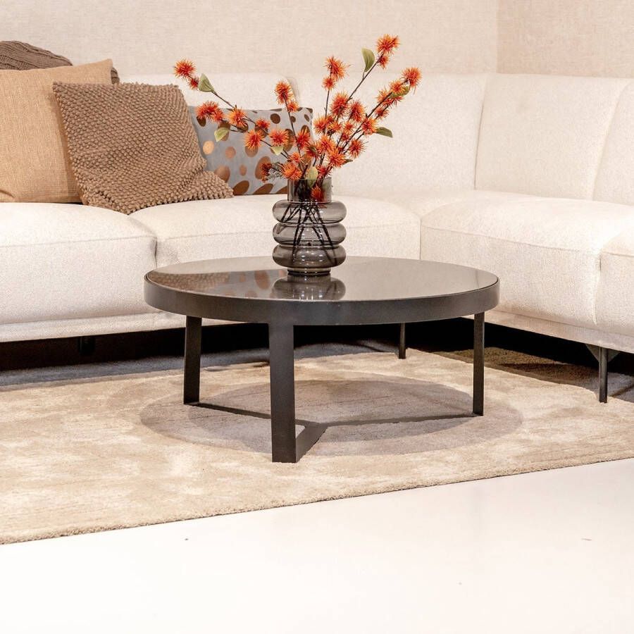 Livingfurn Salontafel Glennis Marble Zwart Marmer