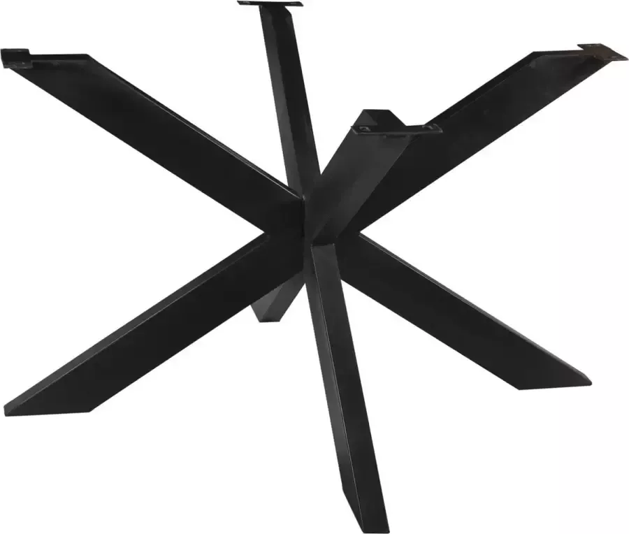 Livingfurn Tafelpoten Spider Leg Just leg for Ovaal 210 cm Gecoat Staal