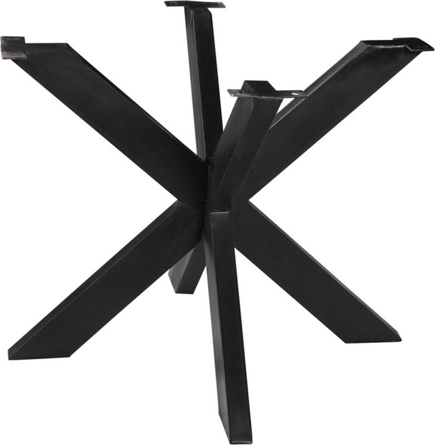 Livingfurn Tafelpoten Spin poot voor eettafel rond 130 cm Gecoat Staal