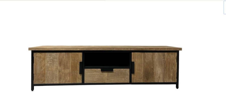 Livingfurn TV-meubel Tomar Teakhout 180cm Bruin - Foto 2
