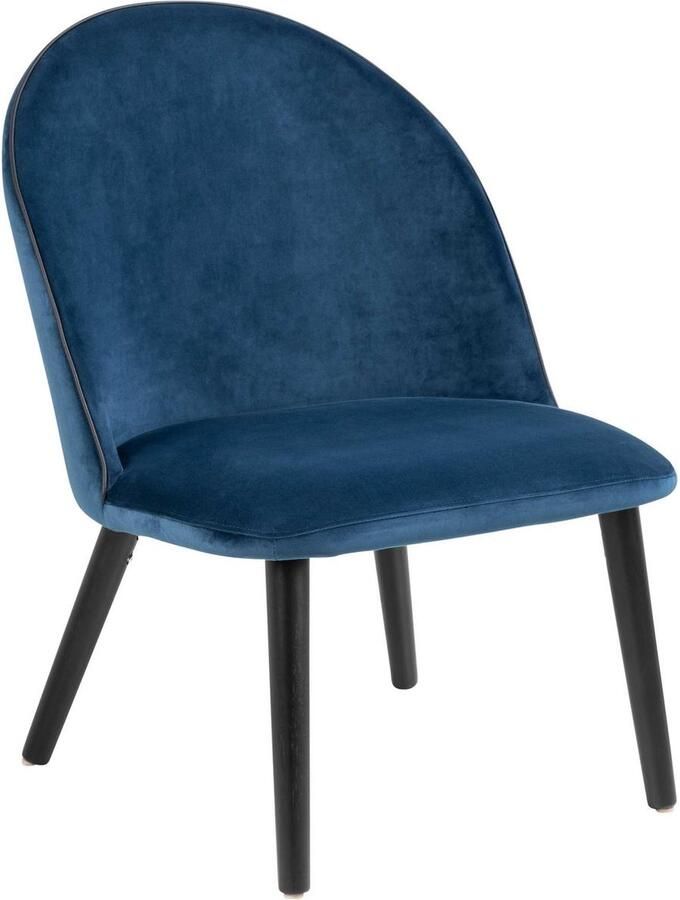 Leen Bakker Fauteuil Kallsta stof blauw