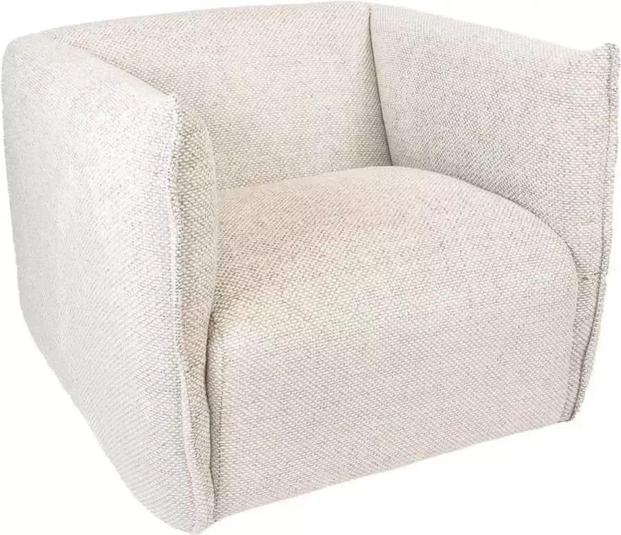 Liviza Fauteuil met armleuning Nuvio Stof Rechthoekig Grijs 69 cm 97 cm 92 cm