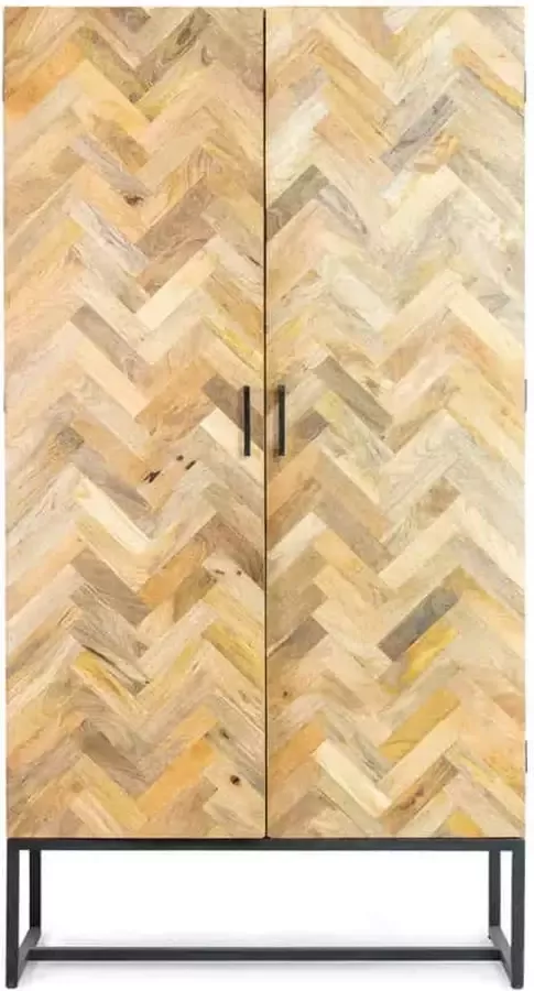 Liviza Visgraat kast Vicent Mangohout Rechthoek Hout 200 cm 105 cm 45 cm