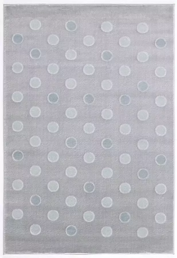 Livone Tapijt 120 cm x 180 cm Happy Rugs Confetti Grijs Munt - Foto 2
