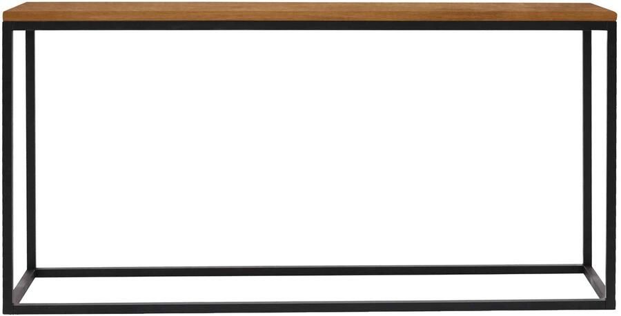 Lizzely Garden & Living Bijzettafel 150cm duurzaam mangohout lichtbruin Osso industrieel side table