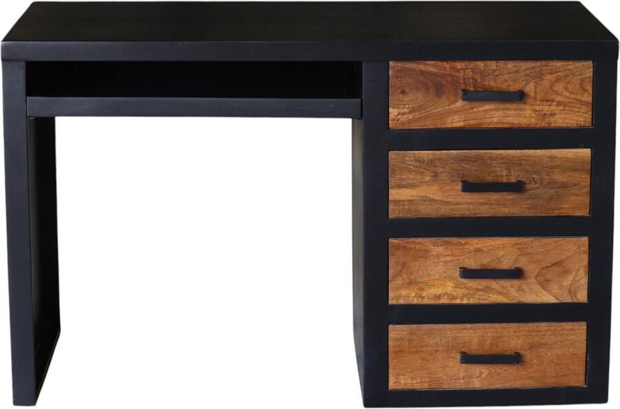 Lizzely Garden & Living Bureau Avelon 120cm bruin mangohout